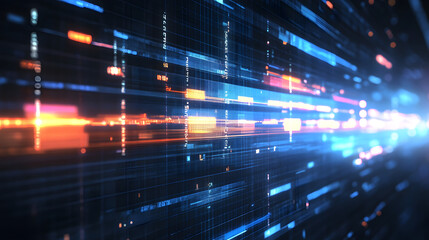 holographic timeline visualization tool