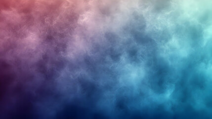 Sticker - Abstract Background with Blue and Pink Smoke