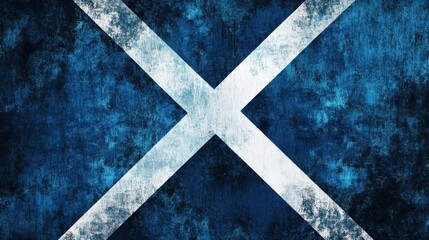 St. Andrew's Day Grunge scotland flag background for graphic design projects and national celebrations