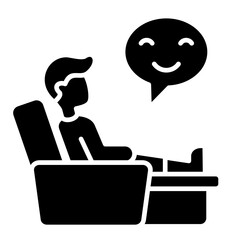 Sticker - Relaxation Icon