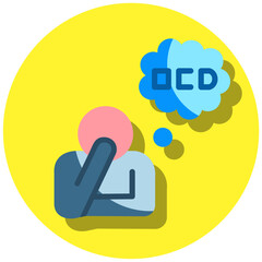 Sticker - Ocd Icon