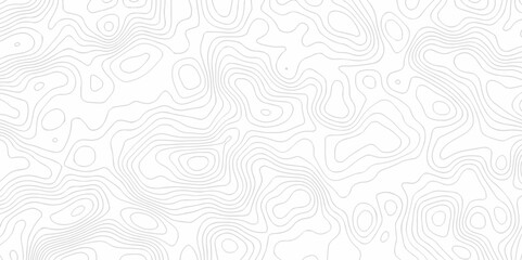 seamless pattern with white sea map and dots topographic contours map background,curved reliefs abst