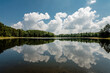 © Drake Fleege - Billowing summer cloud reflections off Little John Junior Lake, Sayner, Wisconsin