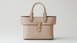 © Pricha.RT - A beige tote bag standing upright against a plain white background, focusing on its versatile design.