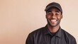© AlfaSmart - Smiling Man in a Black Cap, Portrait Photography