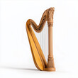 © oceanrider - Harp Isolated on White Background