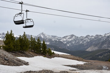 ski lift chairs