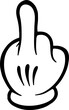 © Bundle Store - Skeleton Hand SVG, Skull Skeleton Hand svg, Rack Hand Svg, Halloween svg, Middle Finger svg, Cricut Cut Files ,hand showing middle finger up. fuck you or fuck off.