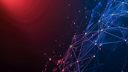 Wall Mural - abstract technology background: innovative concepts in modern ai communication and digital network t
