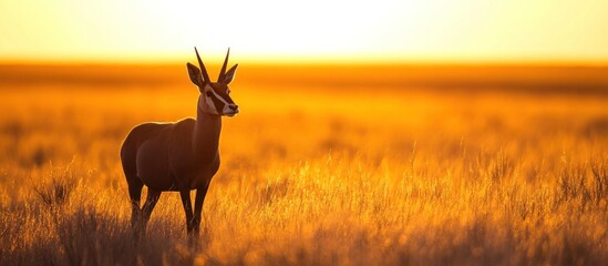 Antelope at Sunset