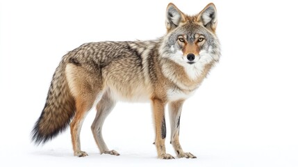 Naklejka na meble Coyote Standing in Snow