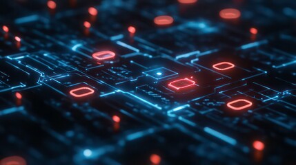 Wall Mural - cybersecurity concept of zero trust network security model illuminated on digital interface, represe
