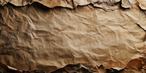 Aufkleber - Aged paper texture. Distressed brown paper with empty copyspace for text. Vintage design in the background.