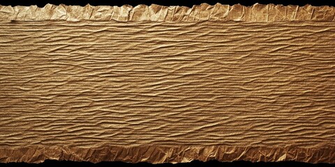 Poster - brown textured cardboard border