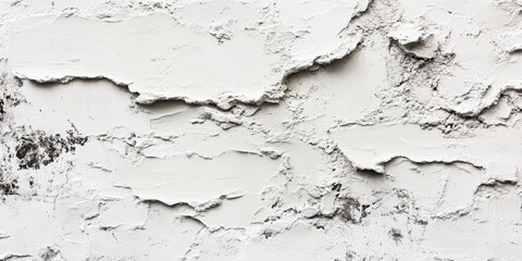 Leinwandbilder - White gray grunge cement textured wall background. Abstract stucco concrete resembling natural stone.
