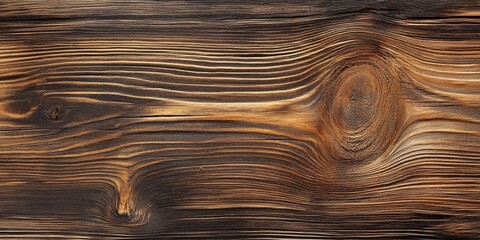 Aufkleber - Wood texture. Background featuring wood for design and decoration. Natural brown wooden board.
