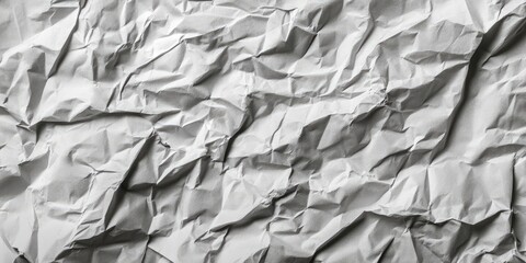 Aufkleber - Crumpled texture background of grey paper.