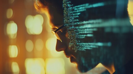 Programmer Working Late