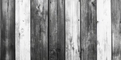 Aufkleber - black and white wooden textures
