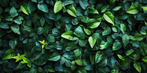 Poster - green foliage backdrop