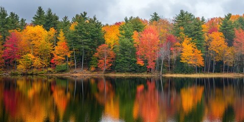 Poster - fall foliage