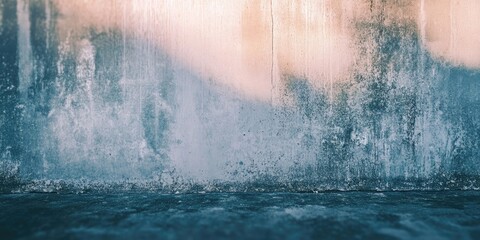 Poster - Out-of-focus abstract backdrop of the wall.