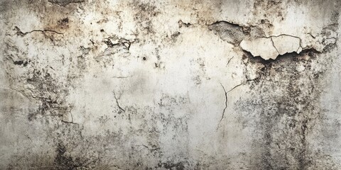Poster - weathered and scratched plaster backdrop