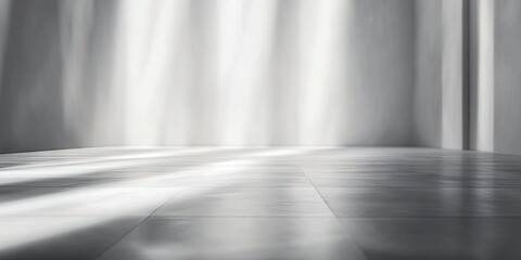 Leinwandbilder - Blurred abstract studio background with a grey gradient.