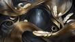 © Abraham - futuristic 3D mural wallpaper design for honor