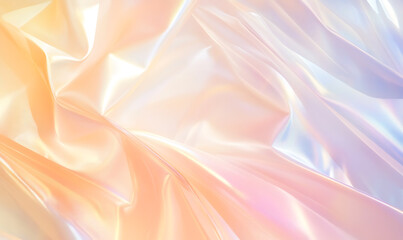 Wall Mural - abstract hologram foil texture background-generative ai