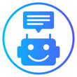 © afif - chatbot gradient icon