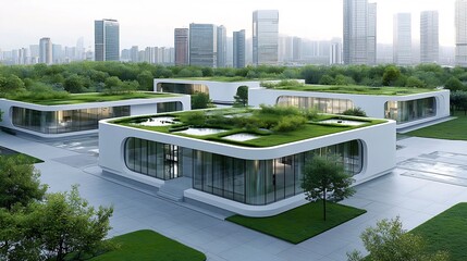 Poster - Innovative green building design with an integrated water recycling system for sustainable urban development in modern cities