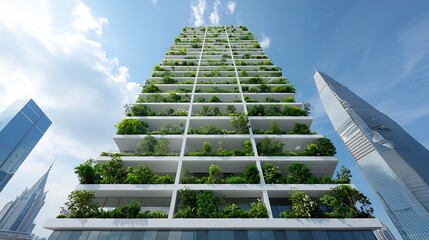 Aufkleber - Architects and Engineers Prioritize Sustainable Construction with Green Building Methods for Environmental Sustainability and Efficient Resource Utilization