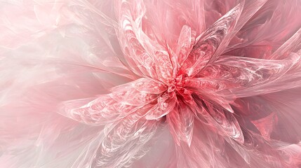 Poster - Dynamic abstract art digital space fractal design vibrant colors close-up view artistic expression