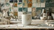 © warunthorn - Ceramic Mug on Table.