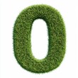 © Boinah - A stylized number '0' made of lush green grass, symbolizing nature and eco-friendliness.