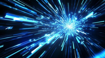 Leinwandbilder - An abstract shine light effect that creates rays of sunlight glowing. An abstract ray of light effect that simulates a starburst beam of light.