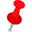 © FyfaMetarial - red push pin, red pin, location maps