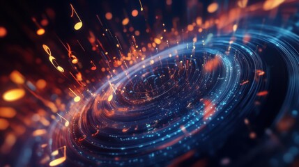 Wall Mural - business technology harmonious progress. generative ai