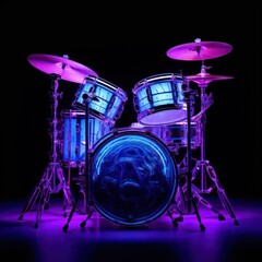 Canvas Print - Drum drums percussion light.