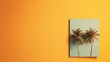 © anong - Tropical palms artwork display modern living room wall decor vibrant environment aesthetic viewpoint home concept