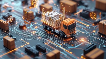 Poster - Innovative integration of blockchain smart contracts over standard protocols in the logistics sector for enhanced operational efficiency