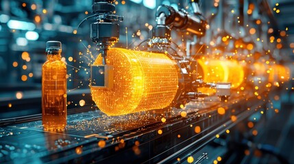 Poster - Implementing smart labels with blockchain verification standards in the manufacturing industry for enhanced transparency and security