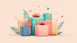 © somneuk - Exciting black friday sale event on gift boxes online store promotional content festive environment eye-catching viewpoint