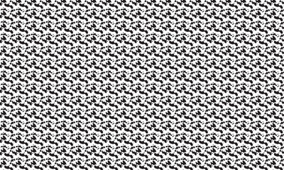 Wall Mural - abstract liquid organic shape print seamless pattern illustration in retro style. modern black and w