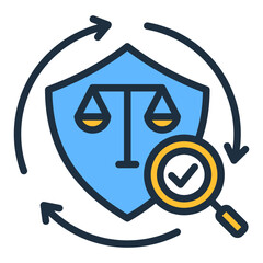 Wall Mural - Compliance Check Icon