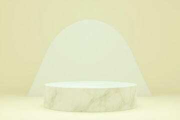 Poster - Marble Display Stand