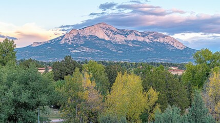 Wall Mural - Rolling mountain ranges bathed in golden sunlight, with dramatic clouds adding depth to the scene.