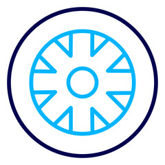 Sticker - Wheel Outline Color icon