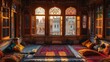 © master2d - traditional rajasthani haveli interior indian house